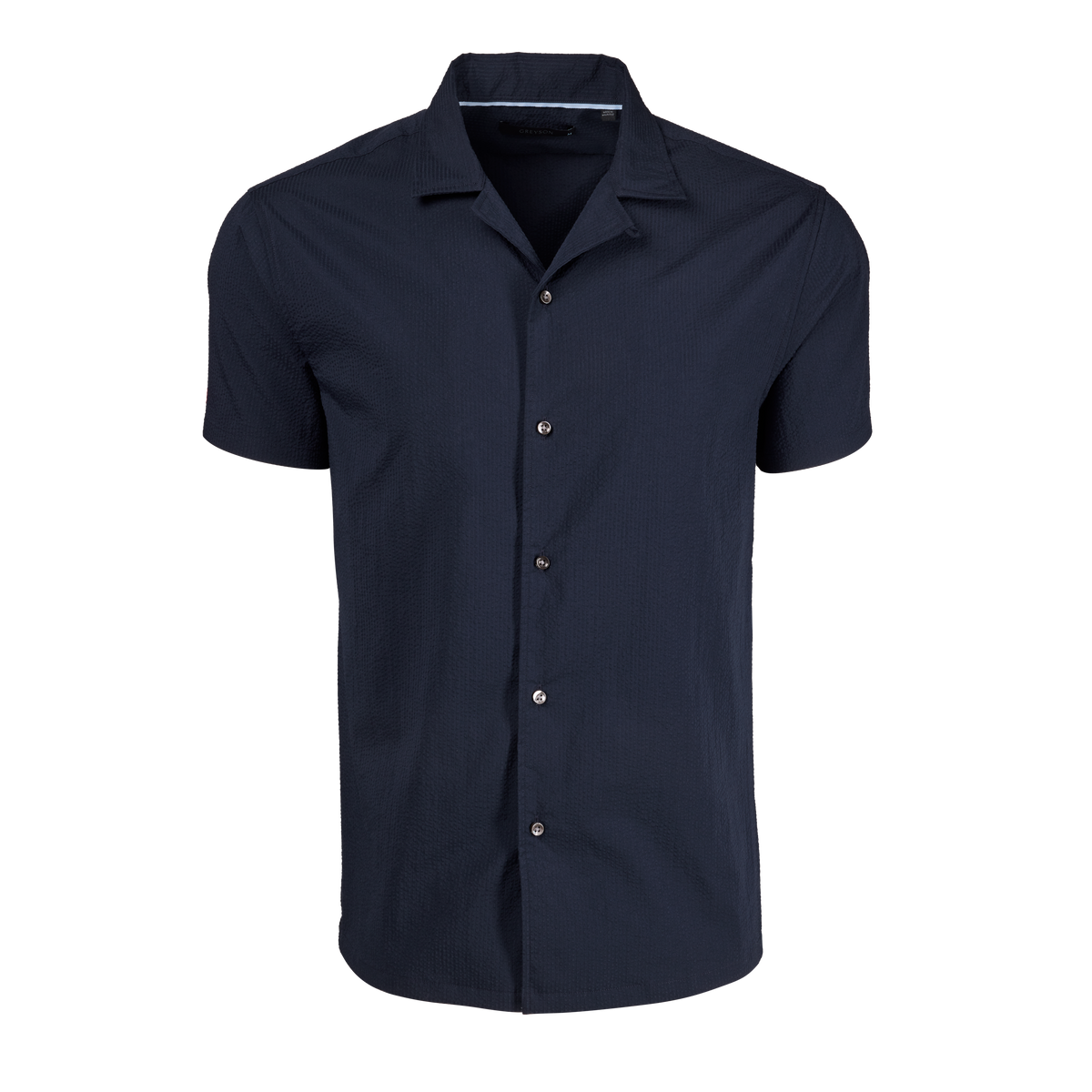 Rhodes Seersucker Camp Shirt