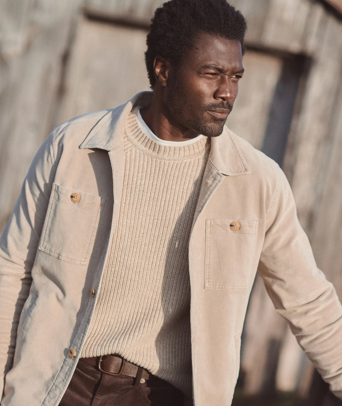 Marine Layer Max Moleskin Overshirt