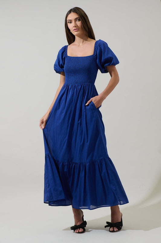 Bluebell Smocked Maxi Dress