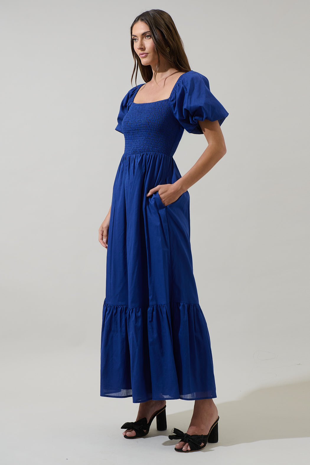 Bluebell Smocked Maxi Dress