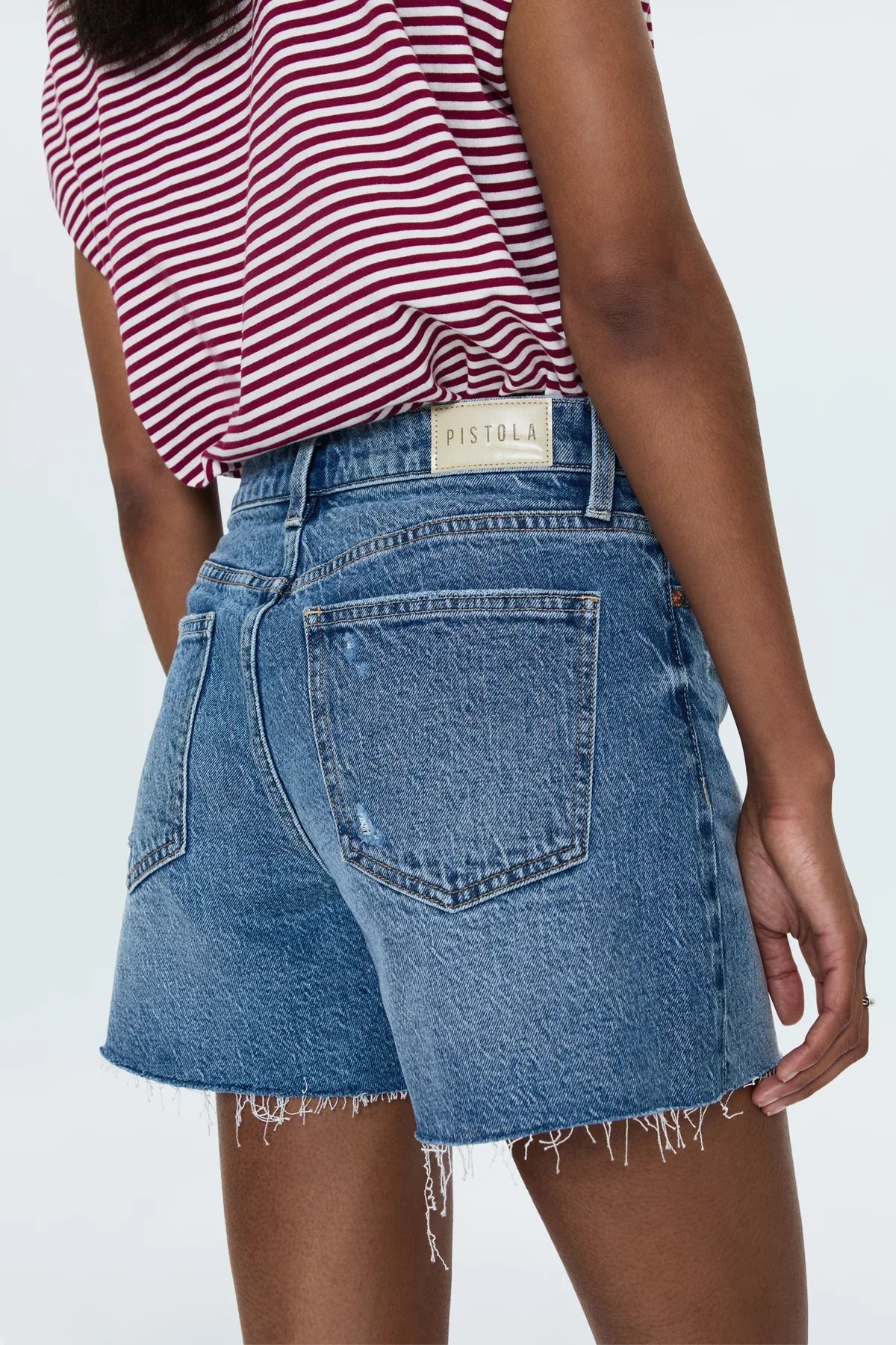 PISTOLA Kennedy Mid-Rise Short