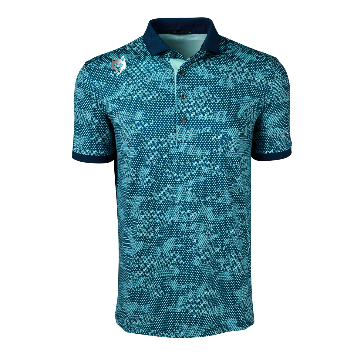 Players Club Icon Camo Polo
