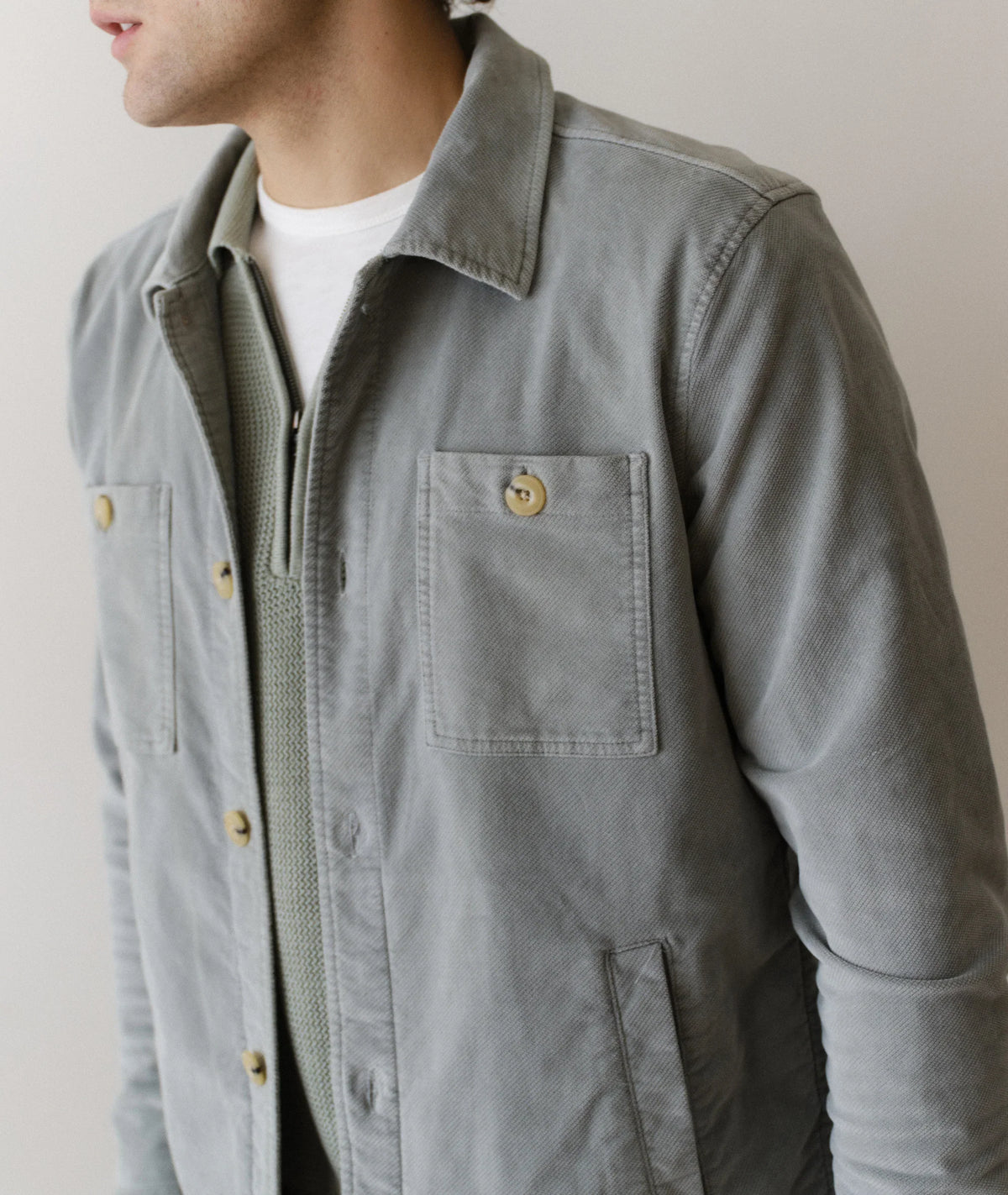Marine Layer Max Moleskin Overshirt