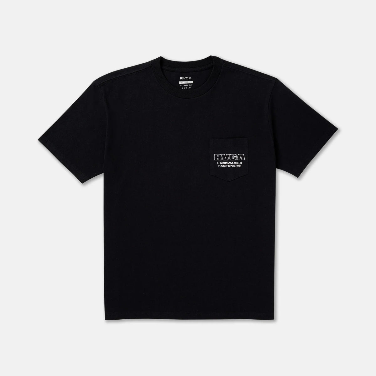 RVCA Fasteners Pocket Short Sleeve Tee