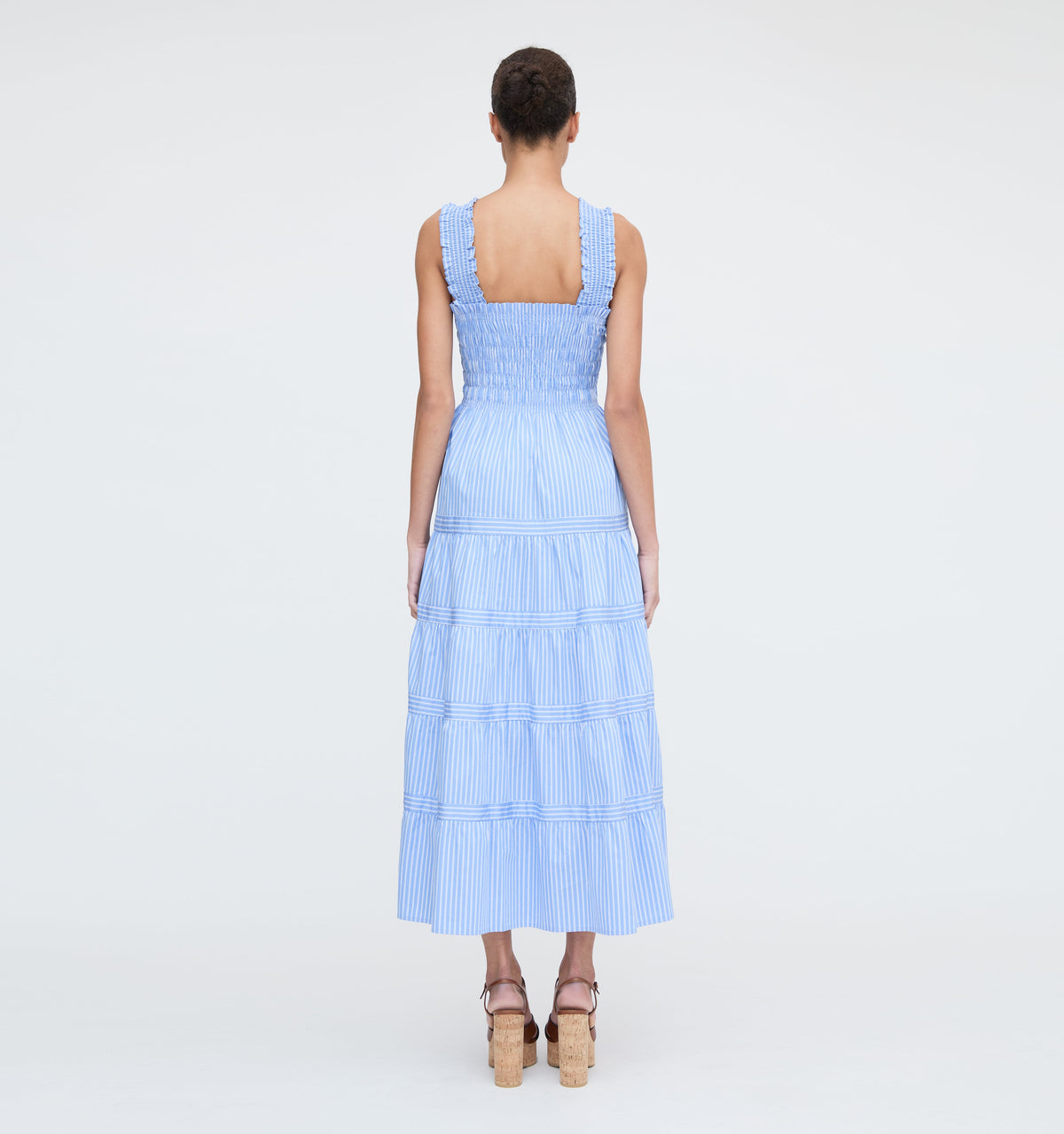 The Kimmy Nap Dress - Blue Stripe