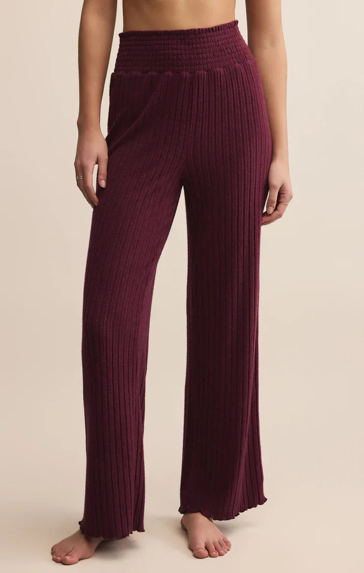 Dawn Smocked Rib Pant