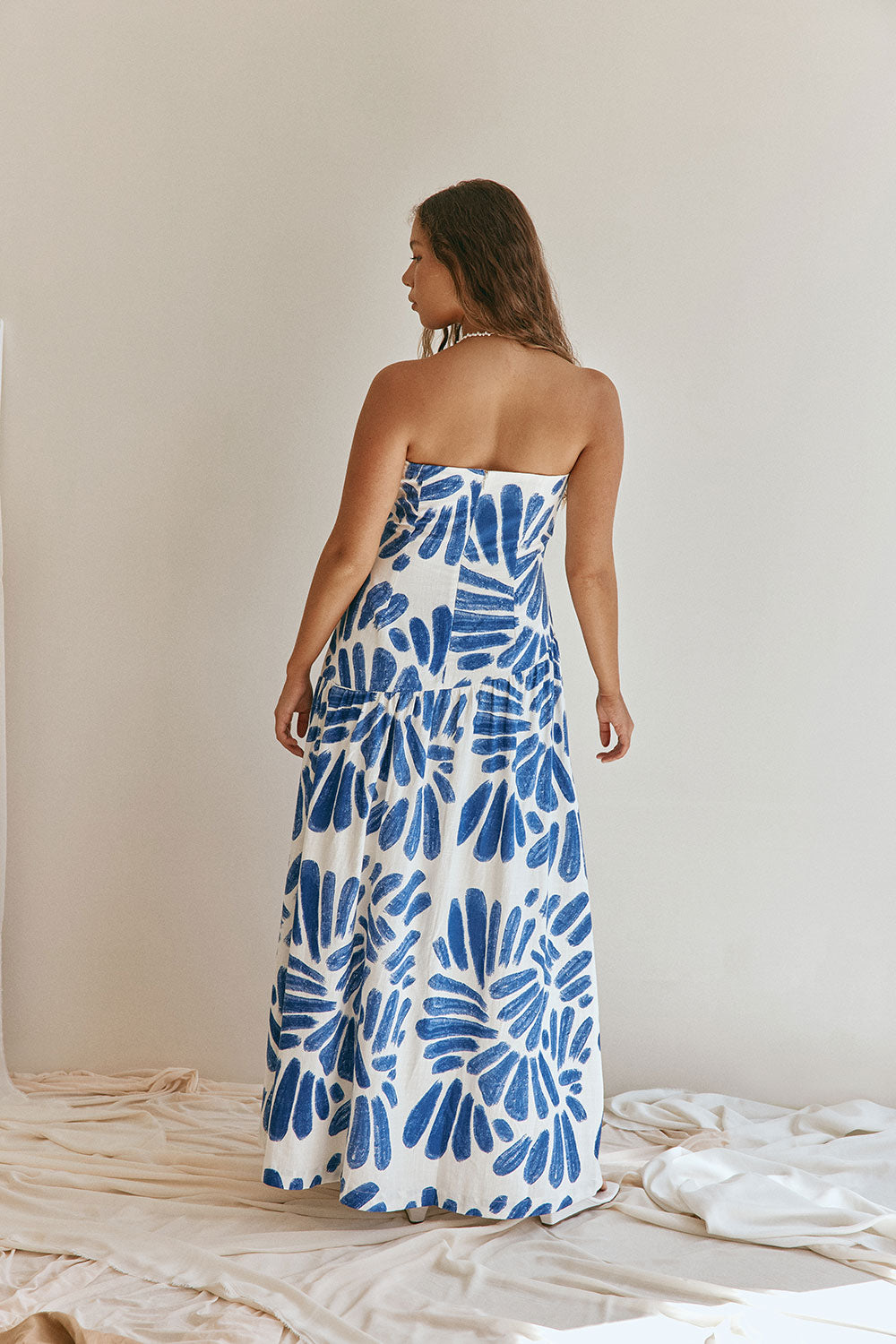 Mila Dress - Brush Petal