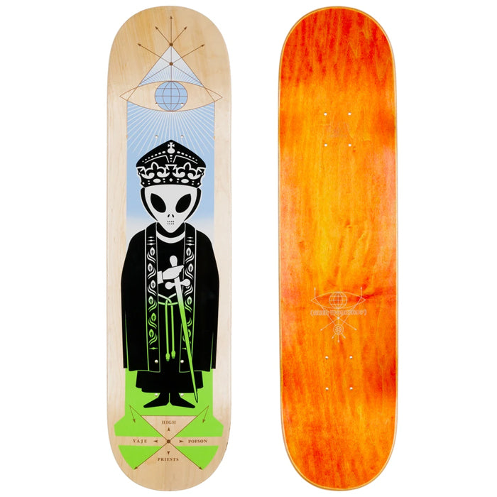 ALIEN WORKSHOP DECK YAJE POPSON HIGH PRIEST 8.0"