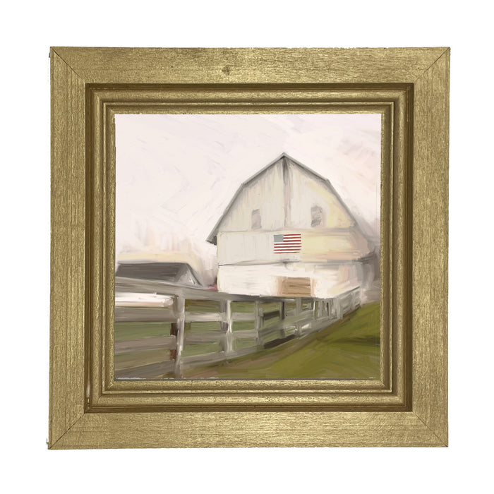 Square / Small / Gold