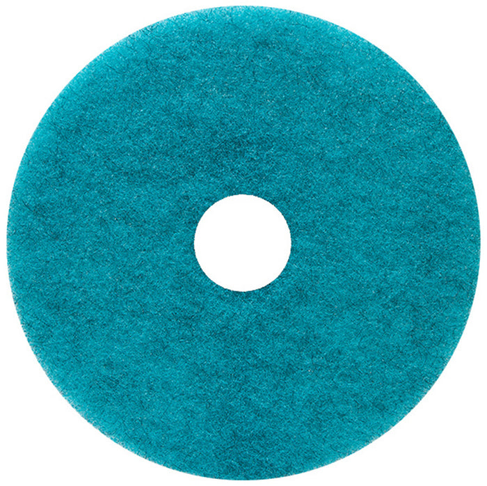 Americo - 24" Blue Aqua High Speed Burnishing Pad, 5/Cs - 402324