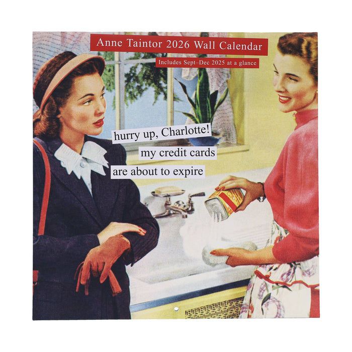 Anne Taintor 2026 Wall Calendar
