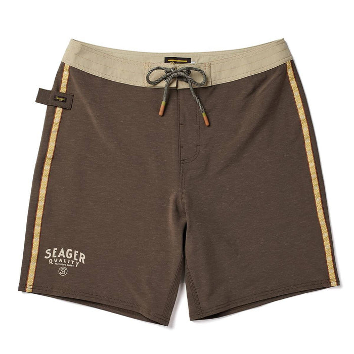 Azteca Boardshort | Espresso | Seager Co.