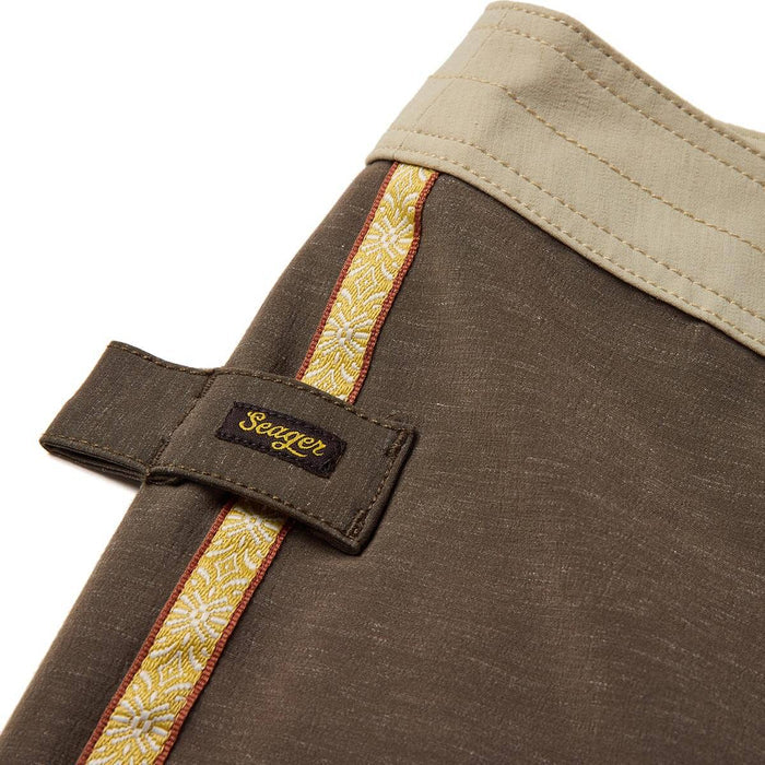 Azteca Boardshort | Espresso | Seager Co.
