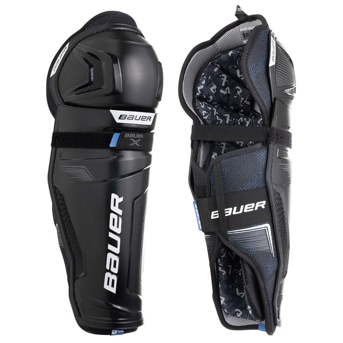 Bauer X 2024 Senior Ice Hockey Shin Guards
