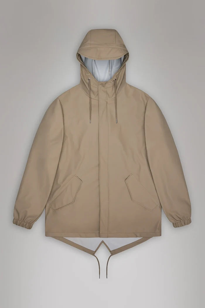 Beige Fishtail Jacket