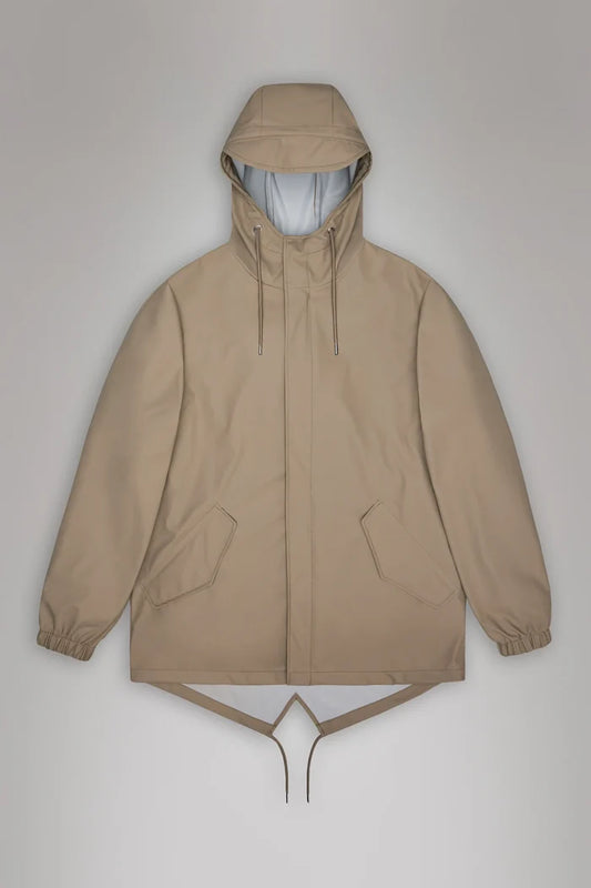 Beige Fishtail Jacket