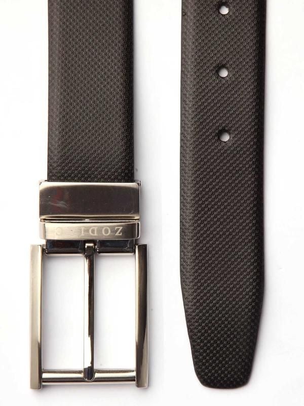 Black/ Brown Reversible Leather Belt