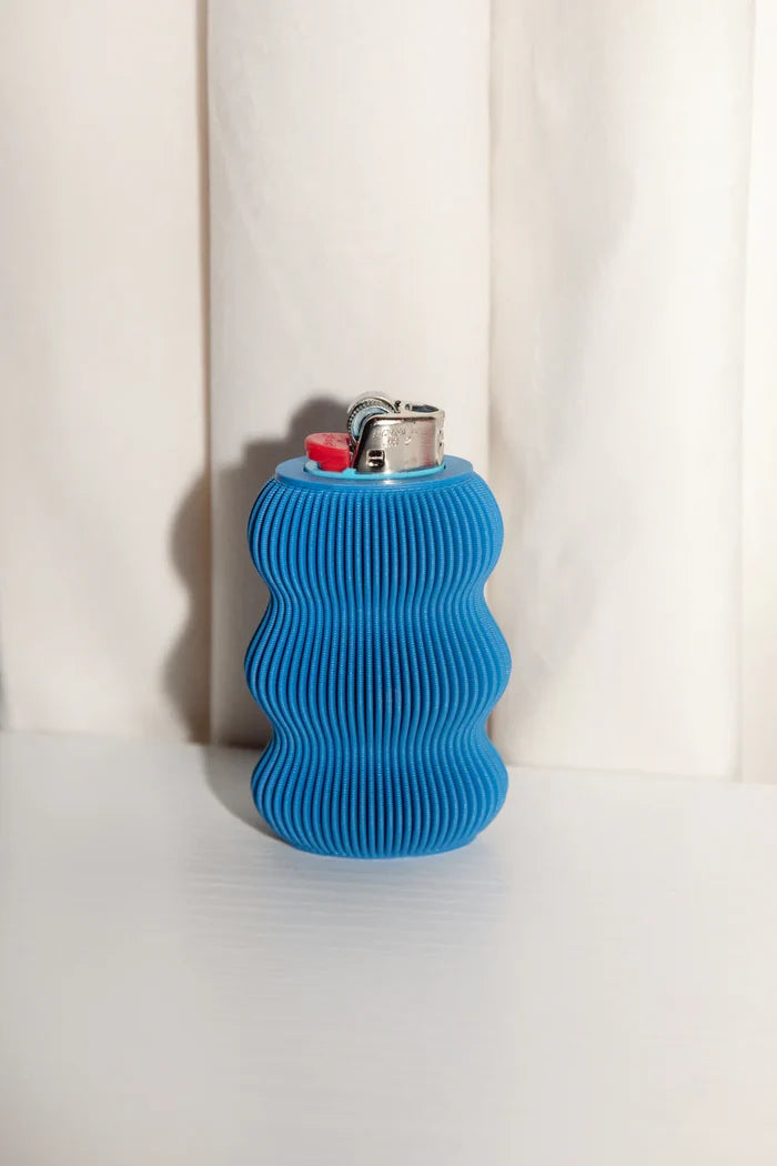 Blue Wave Lighter Case