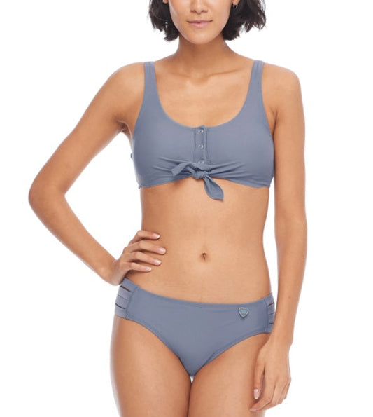 BODY GLOVE SMOOTHIES KATE CROP TANK BIKINI WOMENS SWIMWEAR TOP