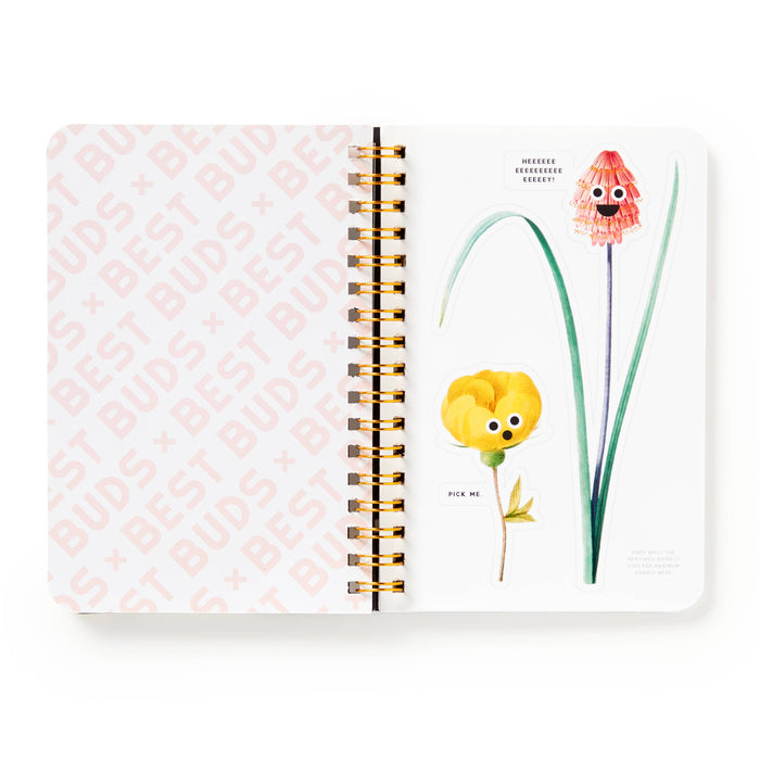 Brass Monkey Best Buds Googly Sticker Book