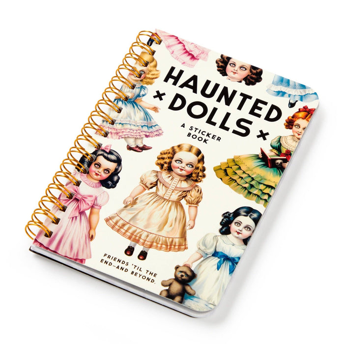 Brass Monkey Haunted Dolls Sticker Book