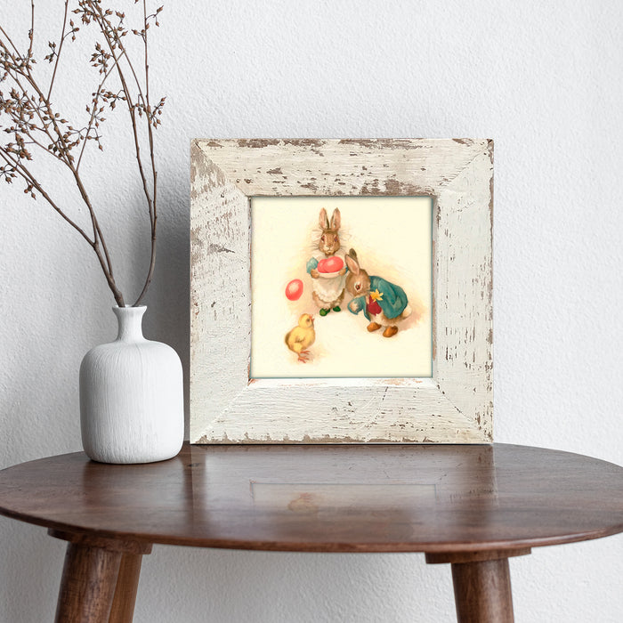 Bunnies with Easter Eggs