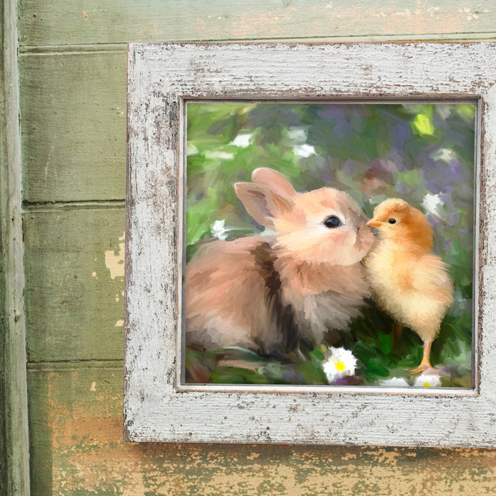 Bunny With Chick