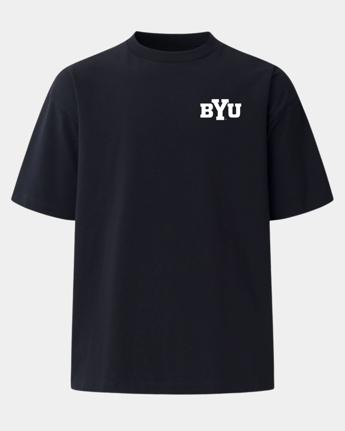 BYU Slam Dunk Faze Heavyweight Tee Black Front