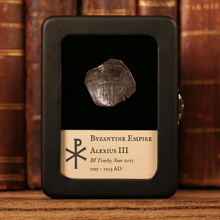 Byzantine Empire, Emperor Alexius III, BI Trachy - 1195 to 1203 CE - Byzantine Empire
