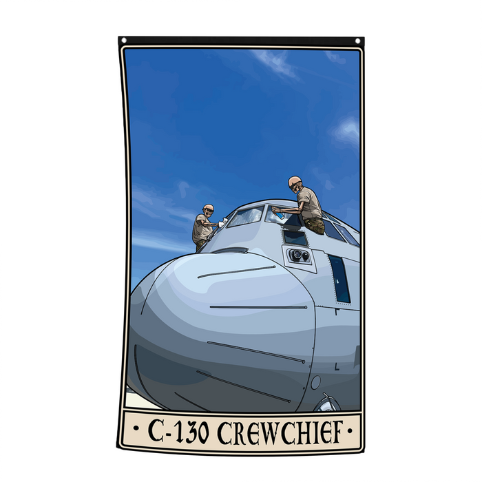 C-130 Crew Chief Flag