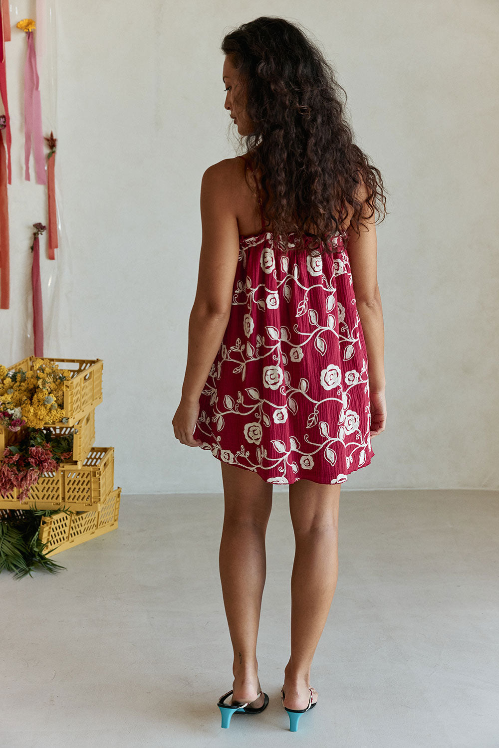 Evelia Dress - Dahlia