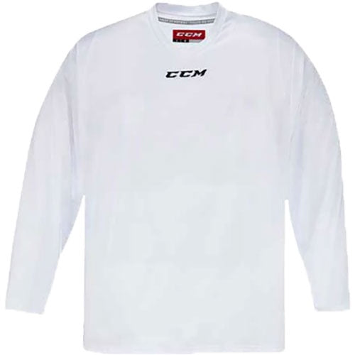 CCM Quicklite 5000 White Custom Practice Hockey Jersey