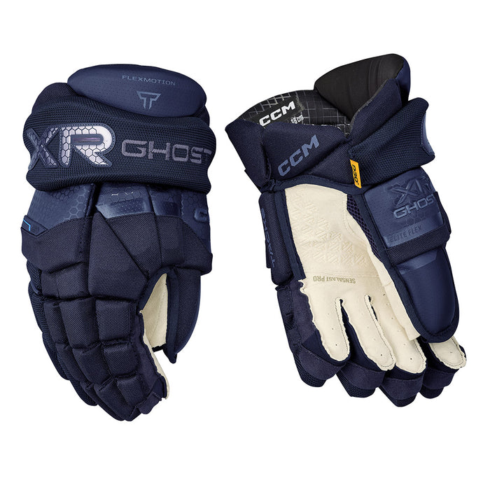 CCM Tacks XR Ghost Senior Ice Hockey Gloves