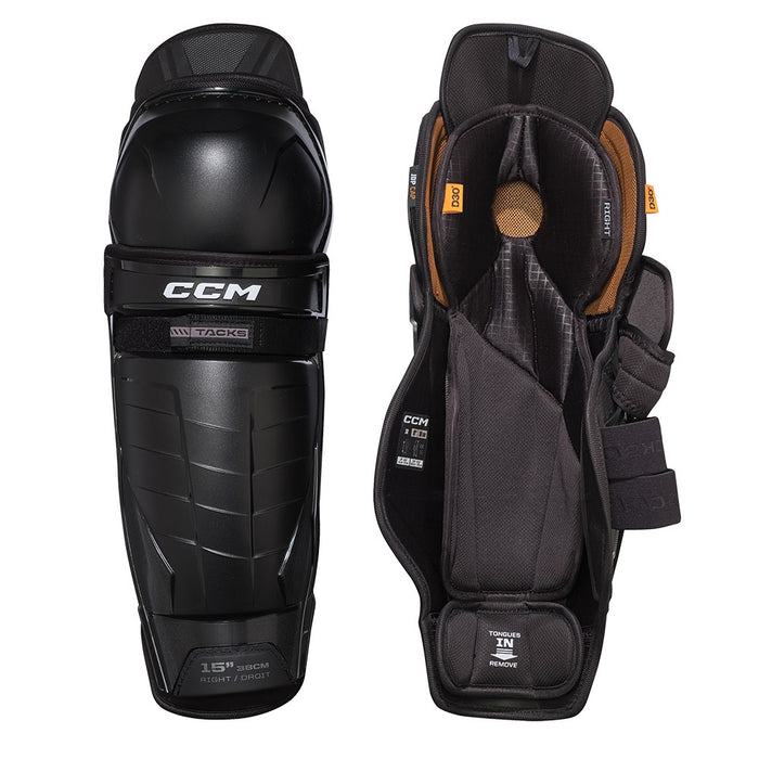 CCM Tacks XR Pro Junior Ice Hockey Shin Guards