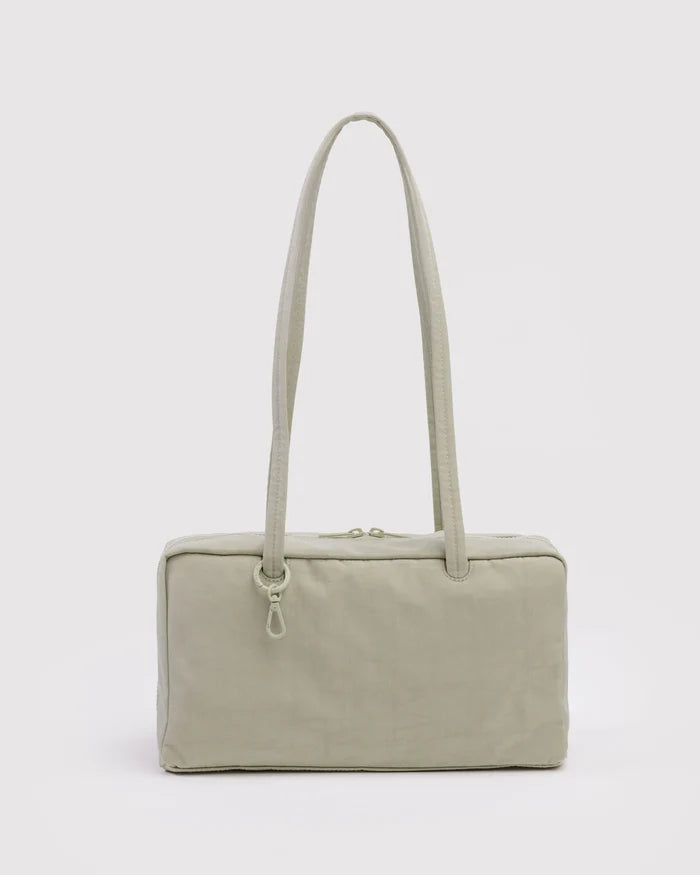 Celadon Small Nylon Bowler Bag