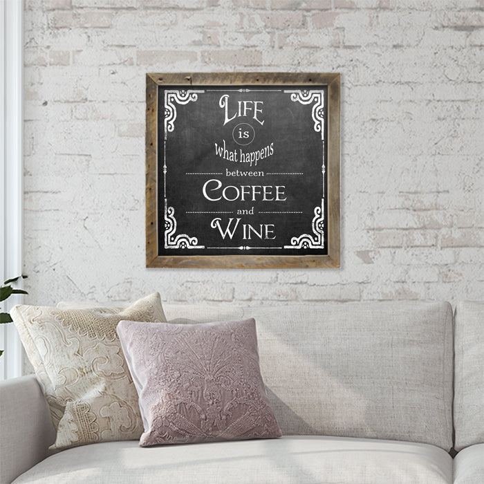 Chalk - Coffee and Wine