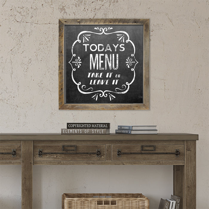 Chalk - Todays Menu