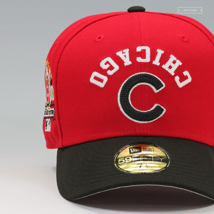 CHICAGO CUBS FLIPPED AND MIRRORED 1990 MLB ALL-STAR GAME BULLS INSPIRED NEW ERA CAP