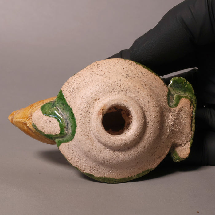 China, Ming Dynasty, Tomb Offering Depicting a Fish, Sancai Glazed Pottery - 1368 to 1644 CE - Imperial China