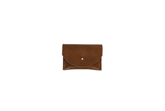 Chocolate Leather Cardholder