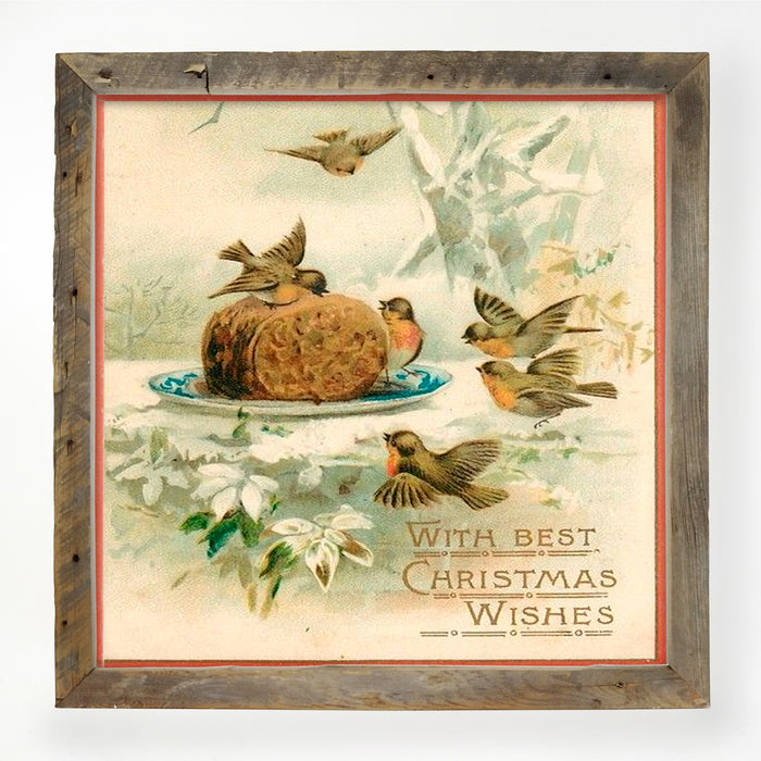 Christmas Birdbath