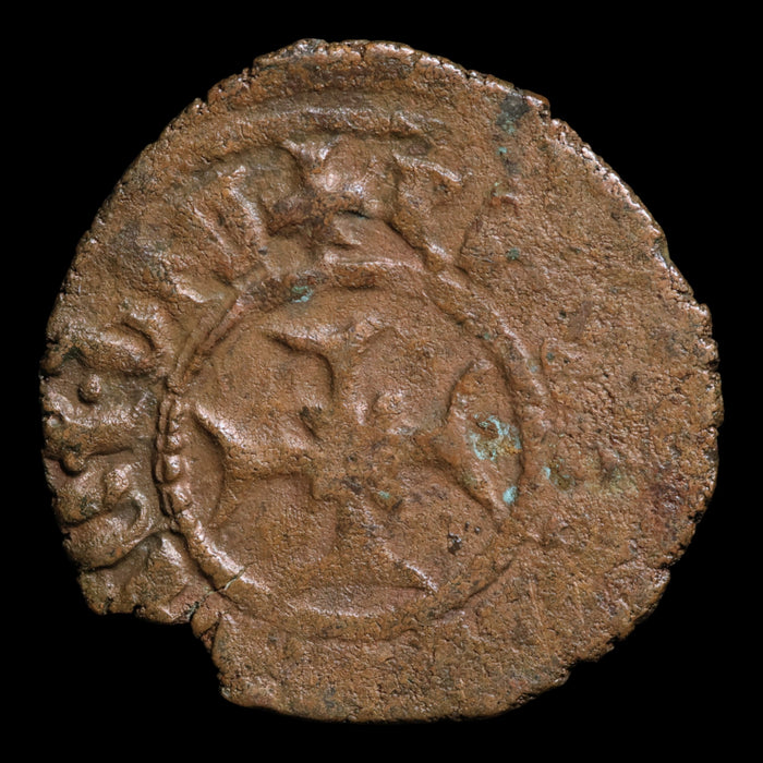 Cicilian Armenia, King Leo IV, AE One Pogh - 1320 to 1341 CE - The Crusades