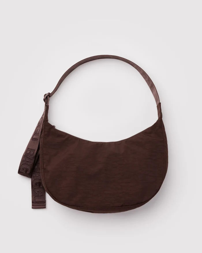 Coffee Medium Crescent Bag