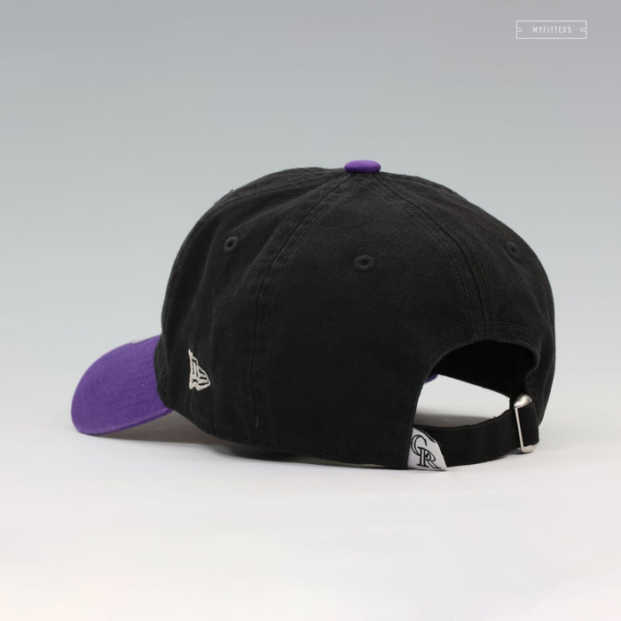 COLORADO ROCKIES 2 TONE NEW ERA 9TWENTY ADJUSTABLE DAD HAT