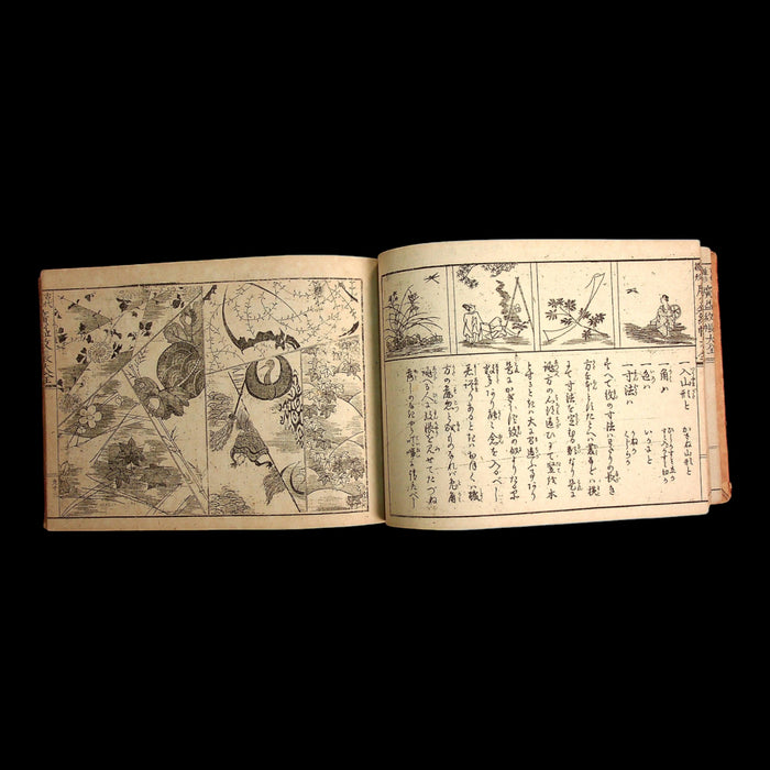 Complete Guide to Textile Patterns - 1918 (Taisho 7) - Edo Japan