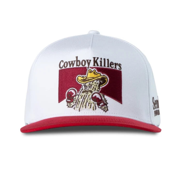 Cowboy Killers Hat | Cream & Red | Sendero Provisions Co.