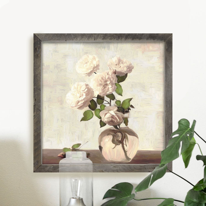 Cream Garden Flowers