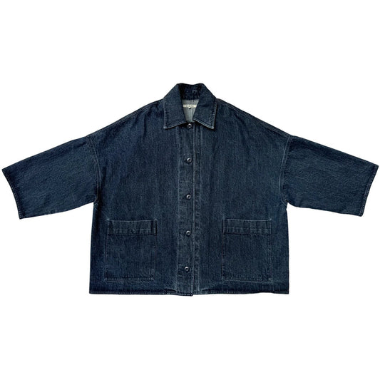 Denim Oversized Shirt Jacket