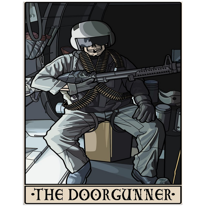 Door Gunner Acrylic Print