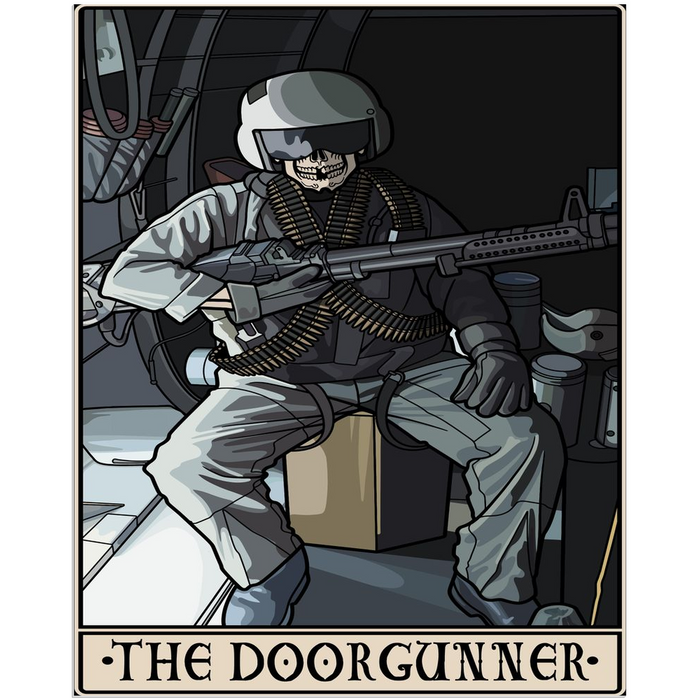 Door Gunner Acrylic Print